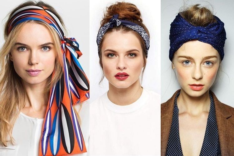 10 façons de nouer un foulard dans ses cheveux