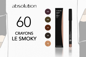 60 crayons Le Smoky d'Absolution à tester