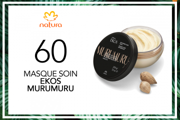60 Masque soin Ekos Murumuru de Natura à tester