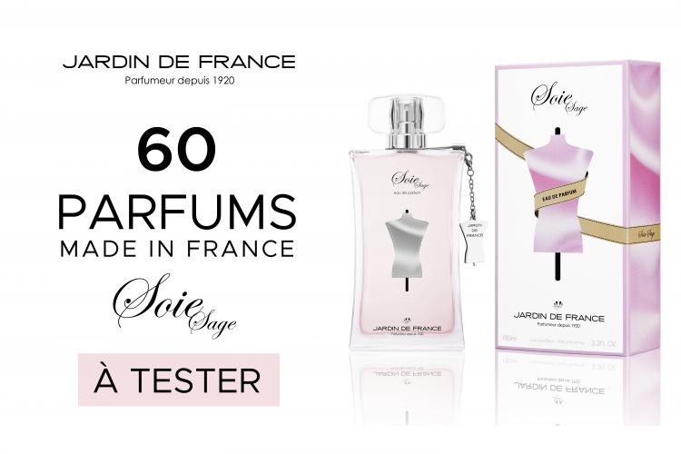 60 Soie Sage de Parfum Jardin de France à tester