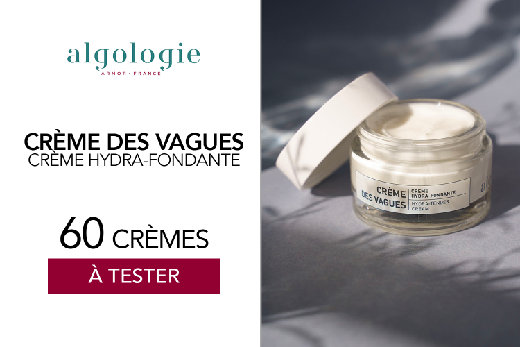 60 Crème des Vagues - Crème Hydra-Fondante de Algologie à tester
