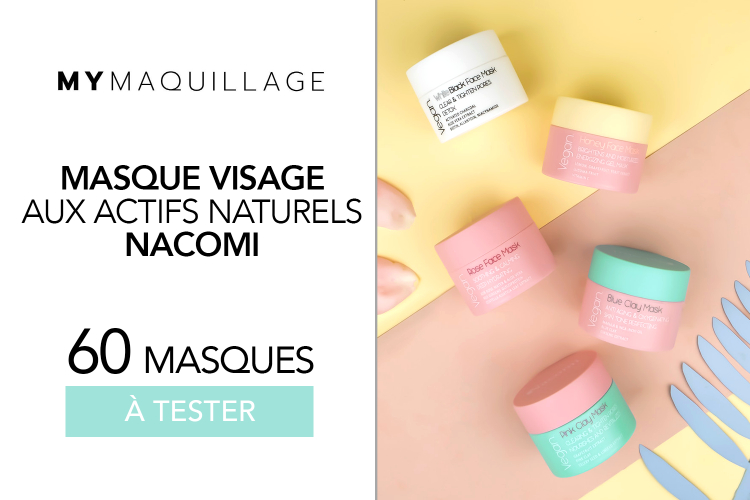 Masques Visage aux actifs naturels Nacomi : 60 produits à tester !