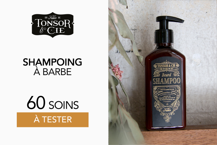 Shampoing barbe de Tonsor & Cie : 60 produits à tester !