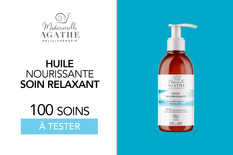Huile Nourrissante de massage Mademoiselle Agathe : 100 soins à tester !