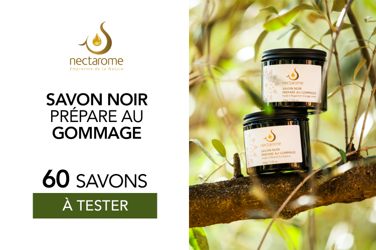 Savon noir à l'huile d'olive et eucalyptus de Nectarome : 60 produits à tester !