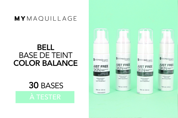 50 Bases de Teint Color Balance Bell de chez MY MAQUILLAGE à tester !