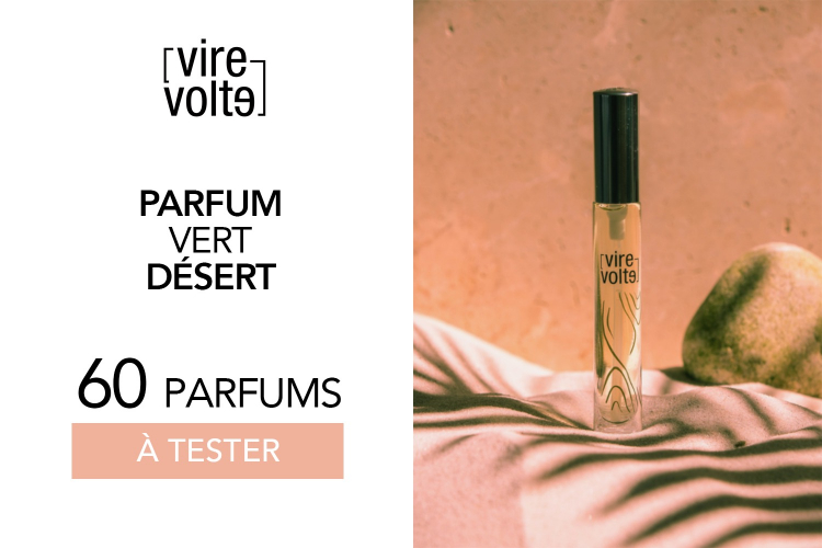 Parfums Vert Désert de Virevolte : 60 parfums à tester !