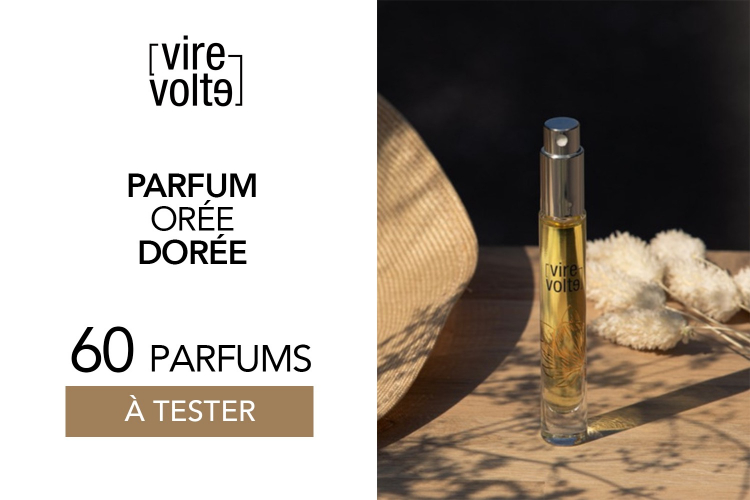 Parfums Orée Dorée de Virevolte : 60 parfums à tester !