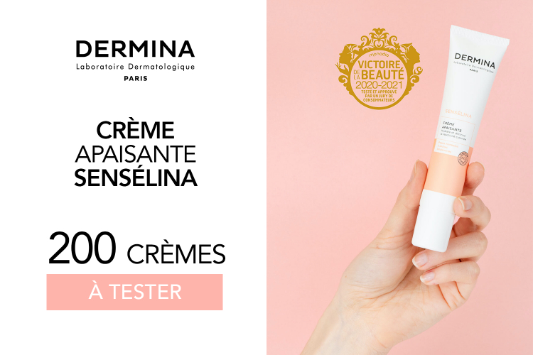 Crème Apaisante Sensélina de Dermina : 200 crèmes à tester !