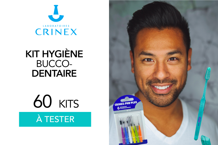 KIT hygiène bucco-dentaire de Crinex : 60 kits à tester !