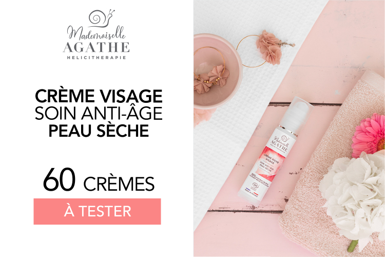 Crème riche visage bio de Mademoiselle Agathe : 60 crèmes à tester !