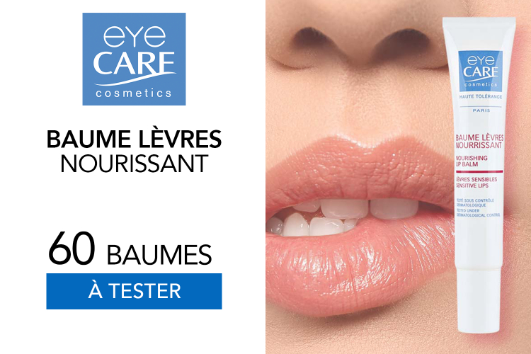 Le Baume Lèvres Nourrissant d'Eye Care : 60 baumes à tester !