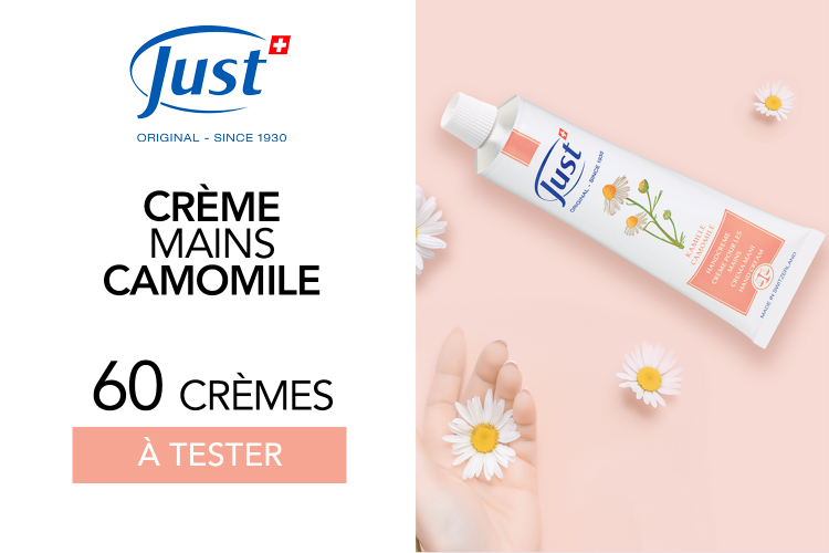 Crèmes pour les mains de la marque Just France : 60 crèmes à tester !