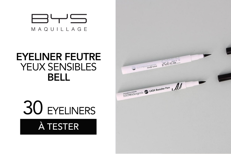 Eyeliner Feutre pour Yeux Sensibles BELL : 30 eyeliners à tester !