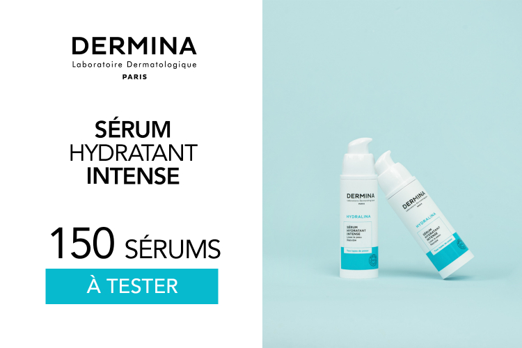 Sérum Hydratant Intense Hydralina de Dermina : 150 sérums à tester !