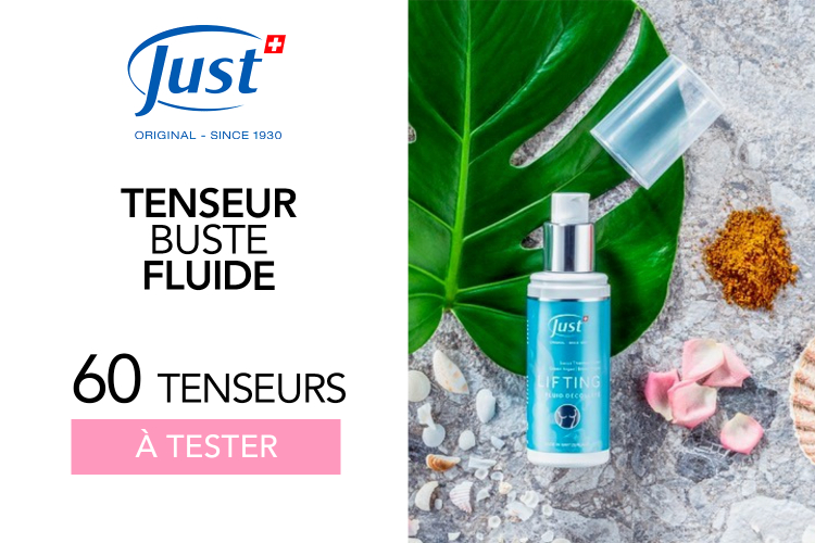 Tenseurs buste fluide de la marque Just France : 60 tenseurs à tester !