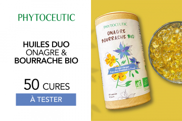 HUILES DUO ONAGRE & BOURRACHE BIO de Phytoceutic : 50 cures à tester !
