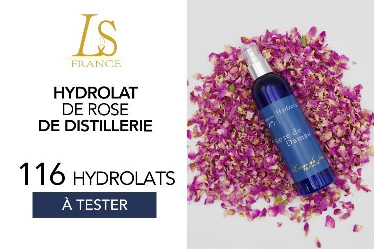 Hydrolat de rose de Distillerie Lueur du Sud : 116 hydrolats à tester !