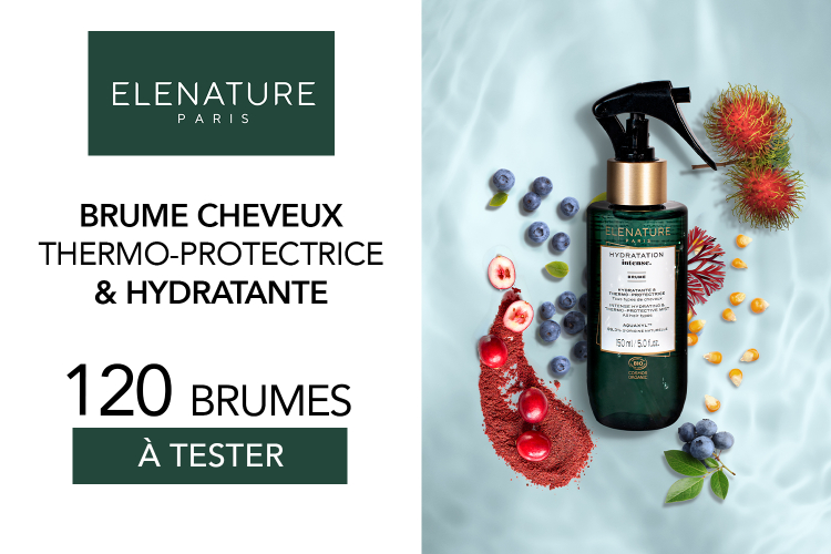 BRUMES CHEVEUX PROTECTRICES ELENATURE : 120 BRUMES À TESTER