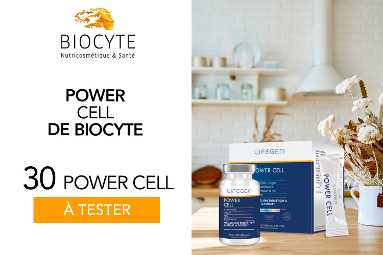 POWER CELL BIOCYTE : 30 CURES À TESTER !