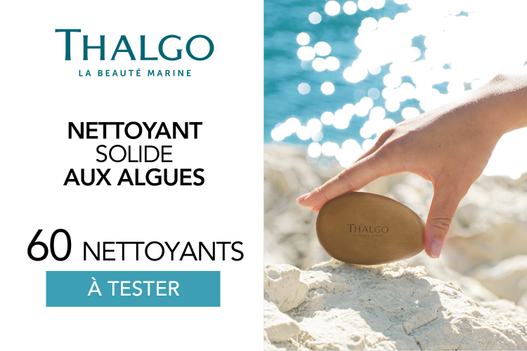 Découvrez le Nettoyant Solide aux Algues de Thalgo : 60 savons à tester  !