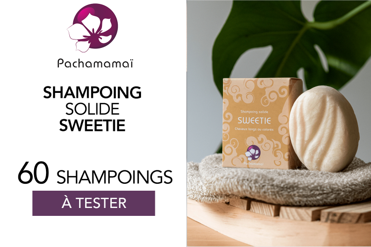 SHAMPOINGS SWEETIE PACHAMAMAÏ : 60 SHAMPOINGS SOLIDES À TESTER !