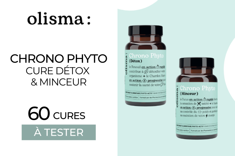 Chrono Phyto : Cure Détox & Minceur d'Olisma : 60 cures à tester !