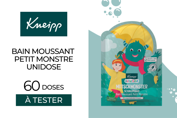 Bain moussant - Petit Montre unidose de Kneipp : 60 bains moussants à tester !
