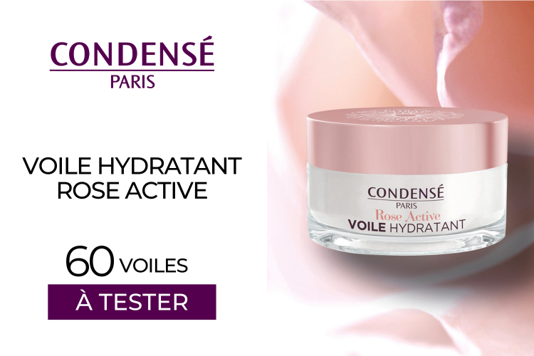 60 Voile Hydratant Rose Active de Condensé Paris à tester !