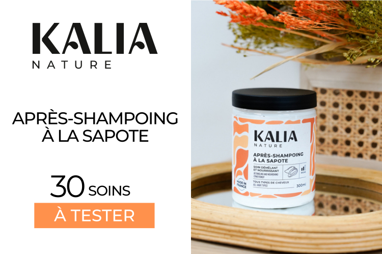 30 Après-shampoings à la sapote de Kalia Nature à tester !