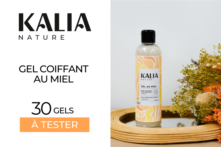 30 Gels au miel coiffant de Kalia Nature à tester !