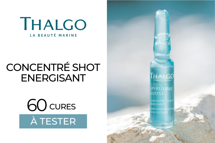 Concentré Shot Énergisant : 60 cures de Thalgo à découvrir !