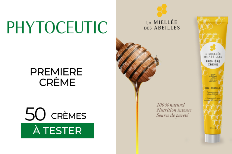 PREMIERE CREME La miellée des Abeilles de Phytoceutic : 50 crèmes à tester !