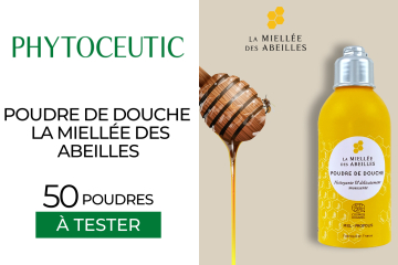 50 POUDRE DE DOUCHE - La miellée des Abeilles de Phytoceutic : 50 poudres à tester !