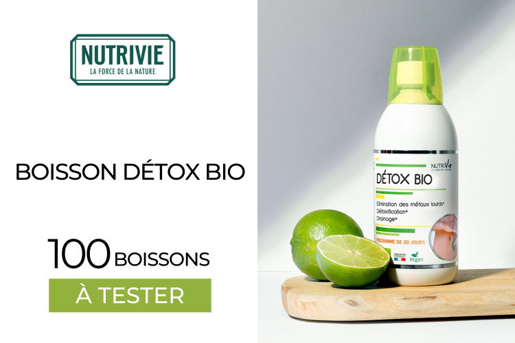 100 Détox Bio NUTRIVIE à tester !
