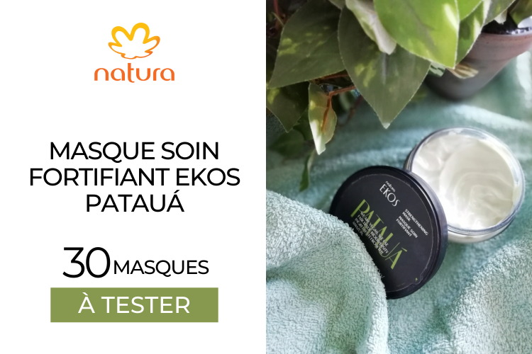 30 Masques soin fortifiants pour cheveux fins et fragiles Ekos Patauá à tester !