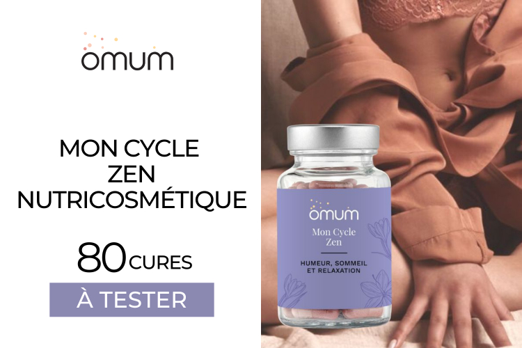 80 Mon Cycle Zen Nutricosmétique de Omum à tester !
