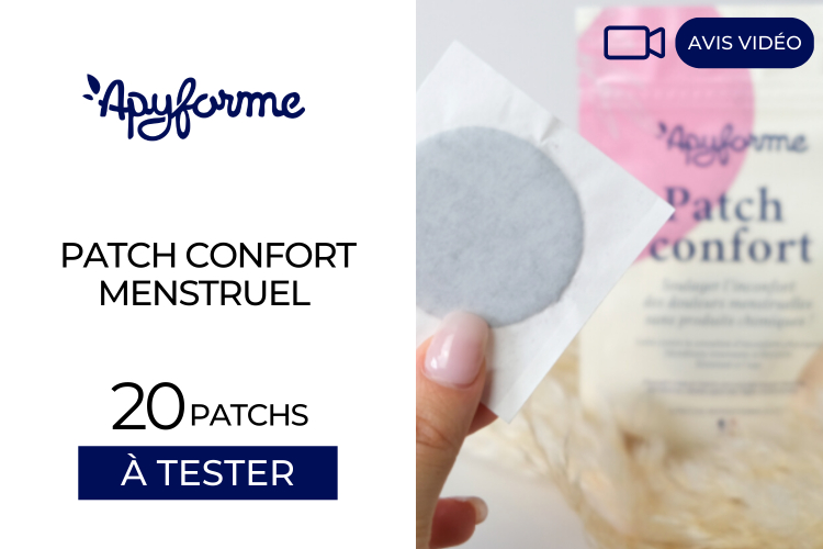 Campagne vidéo - 20 Patch Confort Menstruel à tester !
