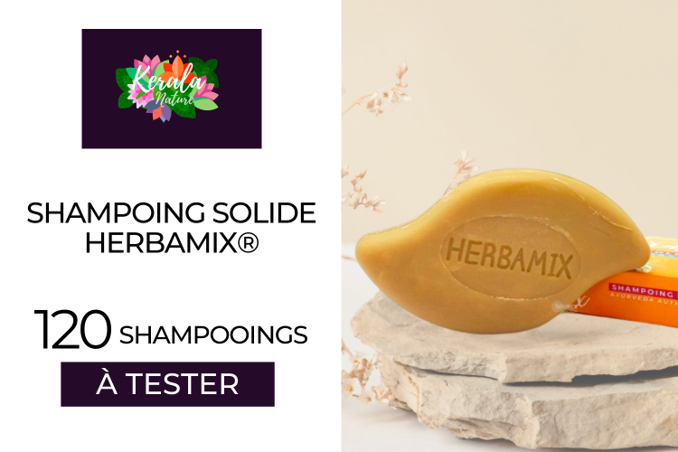 Shampoing solide HERBAMIX®: 120 shampooings à tester !