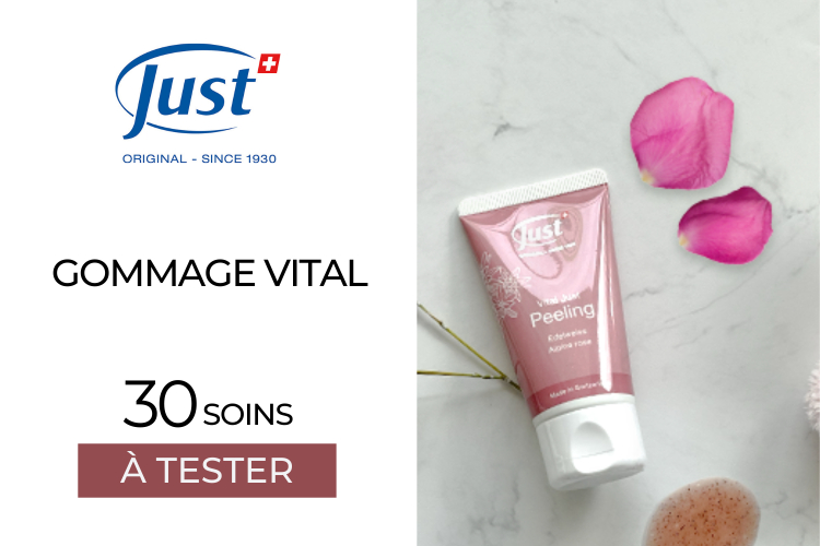 Gommage Vital JUST à tester !