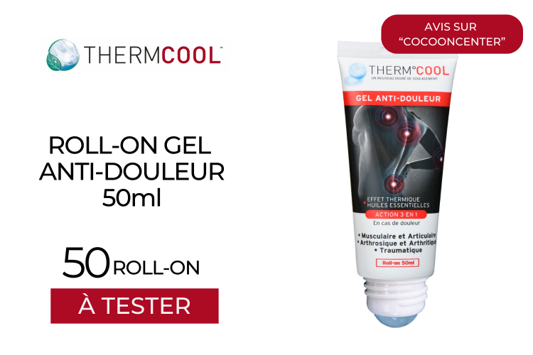 50 Therm Cool Roll-on Gel Anti-Douleur 50ml : Cocooncenter
