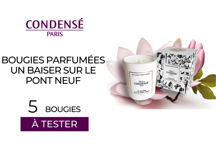 Bougies Parfumées Un Baiser sur le Pont Neuf : 5 Bougies à tester !