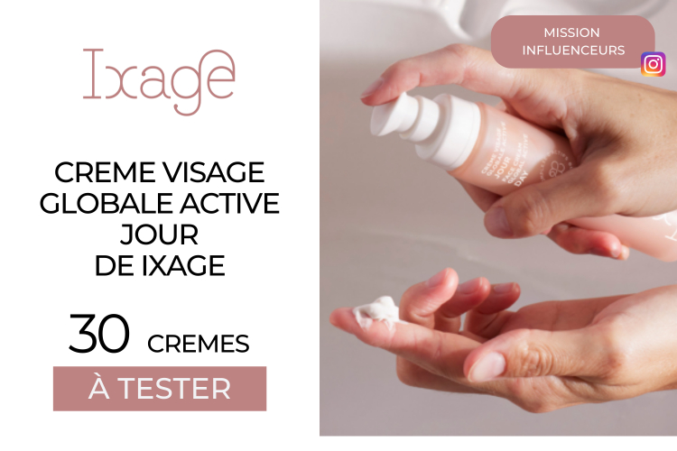 Mission INFLUENCE : Crème Visage Globale Active Jour à tester !
