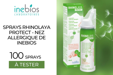 100 Sprays Rhinolaya Protect - Nez allergiques à tester !