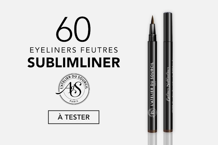 60 Eyeliners Sublimliner de l'Atelier du Sourcil à tester
