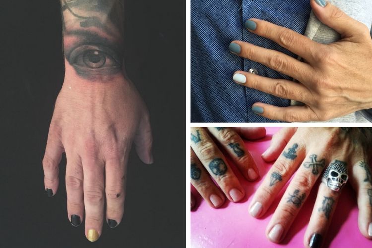 #MalePolish : les hommes s'affichent avec du vernis à ongles sur Instagram