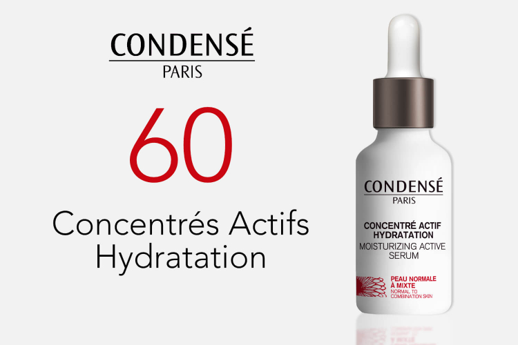60 ConcentrÃ©s Actifs Hydratation de CondensÃ© Paris Ã  tester