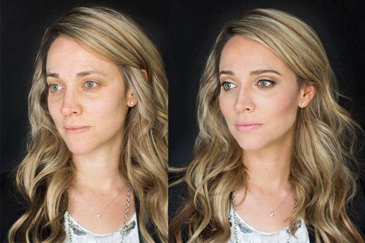 Maquillage : 5 mises en beauté avant/après impressionnantes