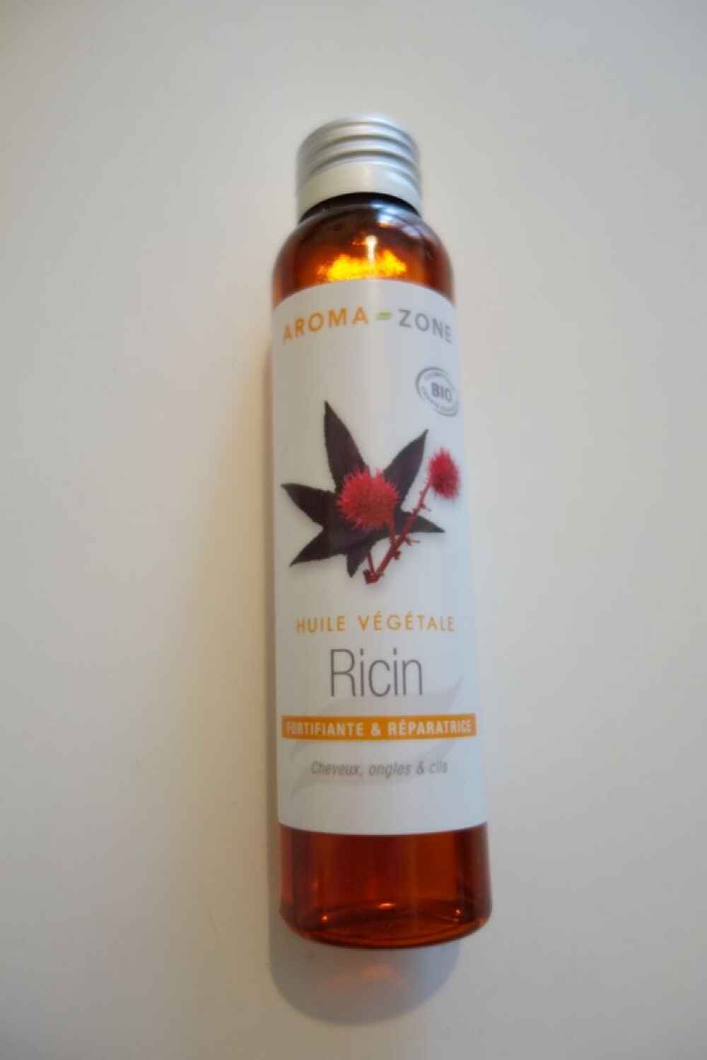 Avis Huile de Ricin Aromazone Cheveux