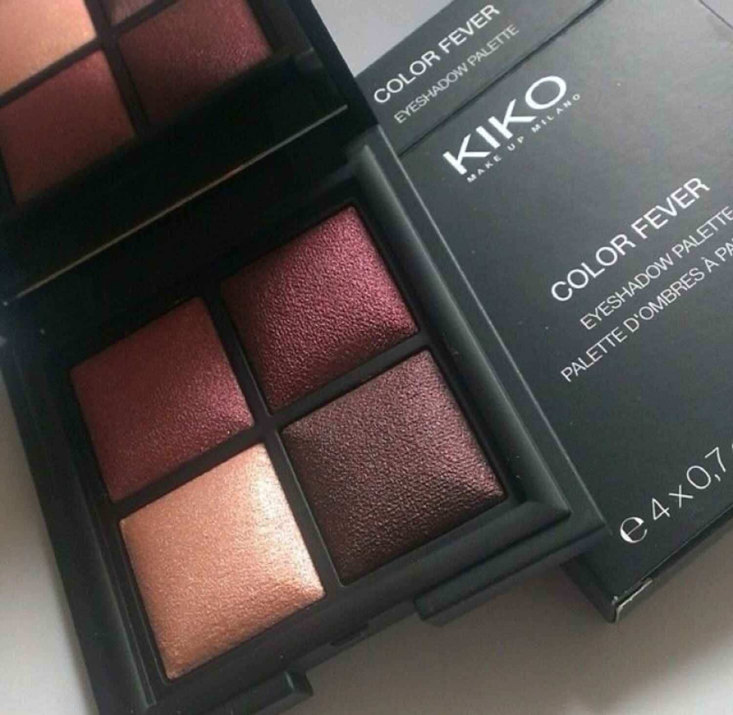 Avis Color Fever Eyeshadow palette Kiko Maquillage